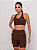 SHORT FEARLESS W CÓS-ALTO CHOCOLATE FEMININO - Imagem 3