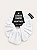 ELÁSTICO PARA CABELO SCRUNCHIE - BRANCO - Imagem 2