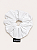 ELÁSTICO PARA CABELO SCRUNCHIE - BRANCO - Imagem 1