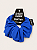 ELÁSTICO PARA CABELO SCRUNCHIE - AZUL ROYAL - Imagem 2