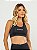 Top Multisport Black com Bojo Feminina - Imagem 1