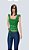 Cropped Artesanal, Verde Esmeralda, Com Cinto na Mesma Cor! - Imagem 4
