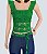 Cropped Artesanal, Verde Esmeralda, Com Cinto na Mesma Cor! - Imagem 5