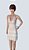 Vestido De Crochê, Modelo Frente Única, Off White Com Detalhes Lavanda! - Imagem 4