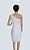 Vestido de Crochê, Branco, Modelo Um Ombro Só! - Imagem 3