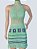 Vestido de Crochê, Modelo Frente Única e Gola Alta! - Imagem 5