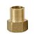 Prolongador latao R. 3/4 bsp (I) x R. 1/2 bsp (E) 20200 - Imagem 3