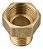 Prolongador latao R. 3/4 bsp (I) x R. 1/2 bsp (E) 20200 - Imagem 2