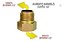 Prolongador curto R. 1/2 BSP (E) x 1/2 NPT (I) 20107 / 30066 - Imagem 3