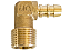 JOELHO LATAO 1/2 NPT EXT X 3/8 BM 20082 - Imagem 1