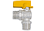 REGISTRO MACHO ESFERA 90º ROSCA DE 1/2 NPT 30017 - Imagem 1