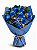 Buquê de 12 Rosas Azul com Egípcios - Imagem 3