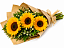 Ramalhete de Girassóis Decorados - Imagem 1