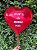 Balão De coração amor da Minha vida G 45cm - Imagem 1