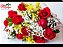 Buque 12 Rosas vermelhas tradicional - Imagem 1
