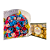 Buquê Flowers Pink & Blue com Ferrero Rocher 150g - Imagem 1