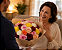 Luxuoso Buque de Rosas Coloridas Com 36 Unidades - Imagem 3