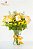 Surpreendente Arranjo de Rosas Amarelas no vaso - Imagem 1