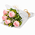 Buquê de Rosas cor de Rosa Clarinho - Imagem 3