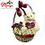 Cesta urso Encantado com chocolates - Imagem 1