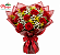 Buque 12 Rosas vermelhas tradicional Com Tango e Egpsofila (mosquitinho) - Imagem 1