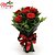 Buquê 6 rosas vermelhas Selecionada - Imagem 1