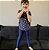 Calça Legging Infantil Peluciada Marinho - Imagem 2