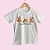 Camiseta Infantil Natal Sweet Moments Urso Teddy- OFF white - 100% Algodão - 4 a 12 anos - Cambitinhos - Imagem 2