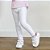 Calça Legging Infantil Branca - Imagem 1