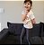 Calça Legging Infantil Peluciada Preta - Imagem 3
