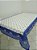 Toalha de Mesa Frida (Azul renda) - Tecido com Impermeabilidade - Imagem 1