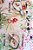 Toalha de Mesa Alice (Flores aquarela) - Linho - Imagem 4