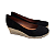 ESPADRILLE SCARPIN PRETO SALTO 3,5 CM - Imagem 2