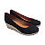 ESPADRILLE SCARPIN PRETO SALTO 3,5 CM - Imagem 3