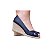 ESPADRILLE ANABELA CAPRI MARINHO SALTO 5,5 CM - Imagem 1