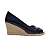 ESPADRILLE ANABELA CAPRI INDIGO SALTO 5,5 CM - Imagem 1