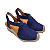 ESPADRILLE SALOMÉ MARINHO SALTO 3,5 CM - Imagem 3