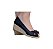 ESPADRILLE CAPRI PRETO SALTO 3,5 CM - Imagem 1