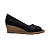 ESPADRILLE CAPRI PRETO SALTO 3,5 CM - Imagem 1
