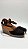 ESPADRILLE ANABELA IVI PRETO SALTO 5,5 CM - Imagem 6