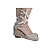 ESPADRILLE ANABELA IVI AMÊNDOA SALTO 5,5 CM - Imagem 1