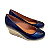 ESPADRILLE SCARPIN ANABELA VITA INDIGO SALTO 5,5 CM - Imagem 4