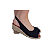 ESPADRILLE ALGARVE PRETO SALTO 3,5 CM - Imagem 1