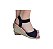 ESPADRILLE ANABELA BELLE PRETO SALTO 5,5 CM - Imagem 1
