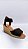 ESPADRILLE ANABELA BELLE PRETO SALTO 5,5 CM - Imagem 5