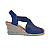 ESPADRILLE ANABELA SALOMÉ MARINHO SALTO 5,5 CM - Imagem 1