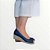 ESPADRILLE  PEEP TOE MARINHO SALTO 3,5 CM - Imagem 5