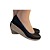 ESPADRILLE SCARPIN PRETO SALTO 3,5 CM - Imagem 1