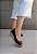 ESPADRILLE  PEEP TOE PRETO SALTO 3,5 CM - Imagem 2