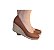 ESPADRILLE SCARPIN ANABELA CARAMELO SALTO 5,5 CM - Imagem 1